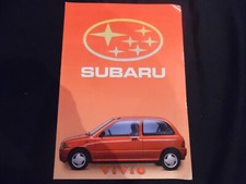 Catalogue SUBARU VIVIO -