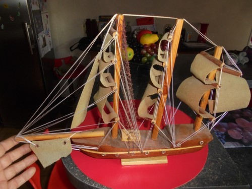 Maquette ancien bateau - maquette,