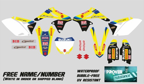 Graphics kit suzuki - graphics, rmz250