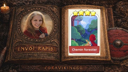 Chemin forestier page - chemin, mo