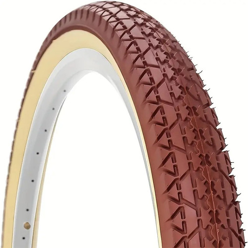 Pneu couleur marron flanc - marron,