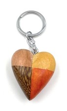 Fait Main Bois Porte-Clés