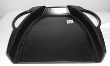 Cook's Essentials Cast Iron enamel Plancha Saute and sear Griddle BBQ Grill $53