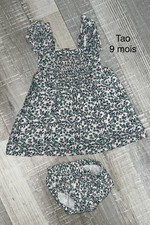 Tao 9 Mois Bébé Fille : Robe