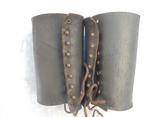 paire de guetrons de troupe francaise piou piou aout 1914