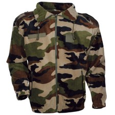BLOUSON POLAIRE ARMY CAMO MILITAIRE PAINTBALL AIRSOFT ARMEE OPEX PARA