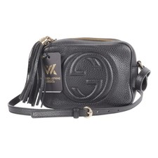 Sac GUCCI Soho Disco cuir noir