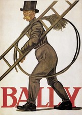 Affiche publicitaire Bally