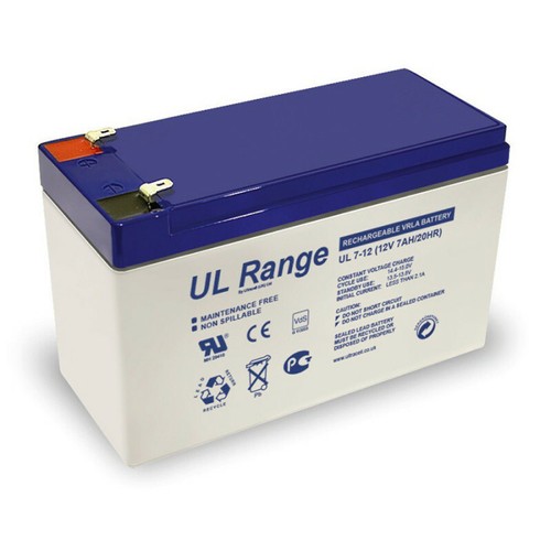 Batterie plomb étanche ul7 - plomb, ul7-12