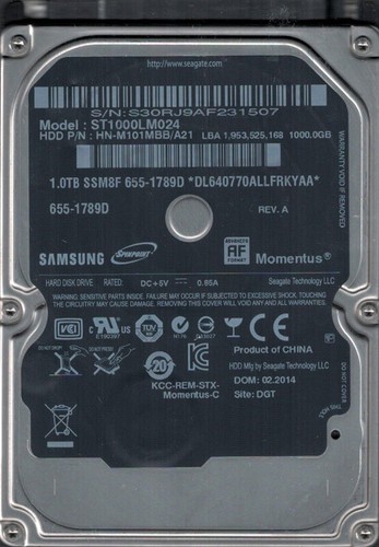 St1000lm024 n - st1000lm024, p/n