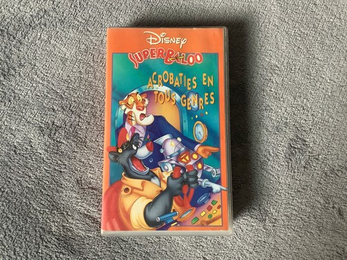 Cassette vhs disney super - cassette,