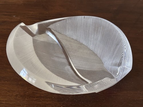 Vide poche feuille lalique - vide,