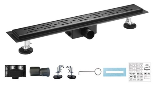 Caniveau douche 90cm - de,