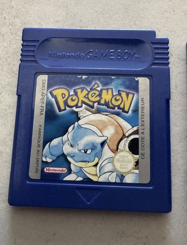 Jeu pokémon version bleue - pokémon,