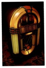 Wurlitzer Juke Box lights ~ 1996 unused vintage postcard sku113