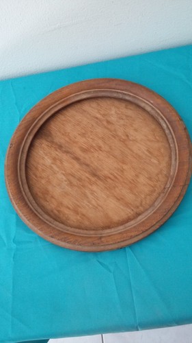 Ancien encadrement rond bois - rond,