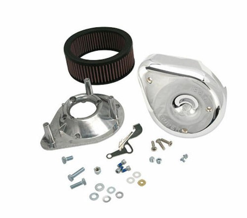 Filtre air larme chrome - s&s, à