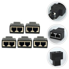  5 Pcs Coupleur Séparateur Ethernet Répartiteur De Câble Internet