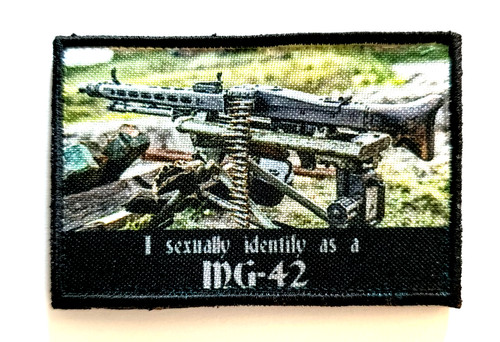 Patch morale 5x8cm - patch,