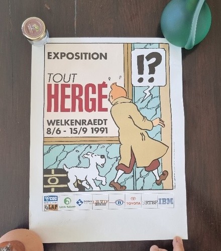 Tintin exposition tout - -,