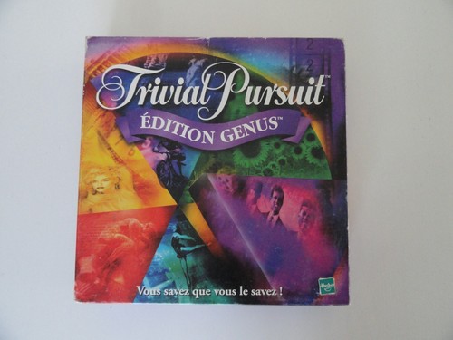 Jeu trivial pursuit - jeu,