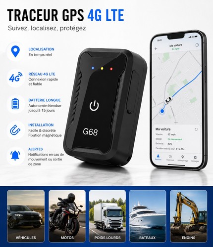 Tracker balise gps voiture - balise,