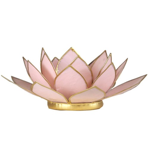 Porte bougie fleur lotus - bougie,