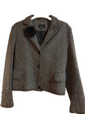 ATTENTIF veste blazer lainage