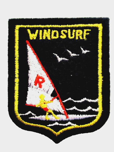 Ecusson windsurf planche a - windsurf, ♠