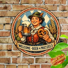 Retro Beer Pub 8x8 Rustic