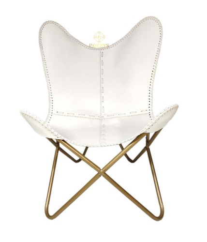 Chaise papillon cuir - chaise,