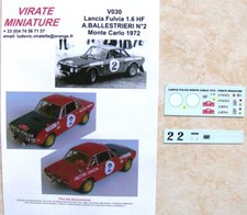 V030 LANCIA FULVIA HF RALLYE