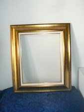 OLD GILDED WOOD FRAME LEAF XX PAINTING DRAWING WATERCOLOR PASTEL ART