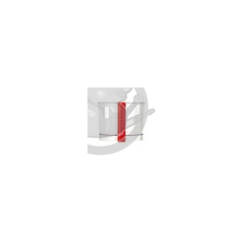 Cuve poignée rouge robot