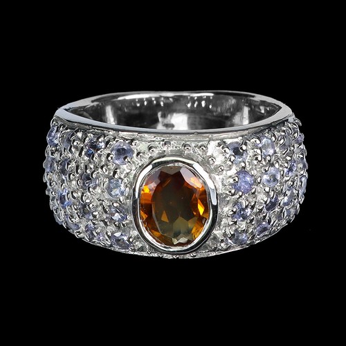 925 bague argent ovale - en,