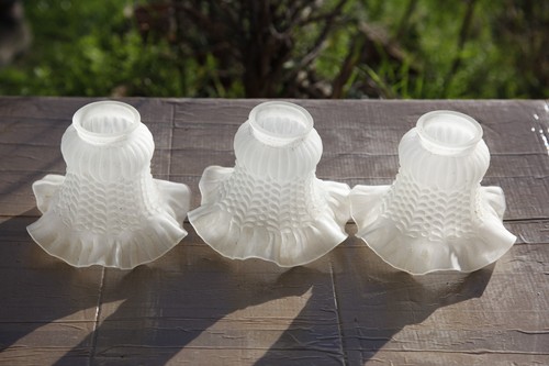 Abat jours tulipes verre art - abat-jours,