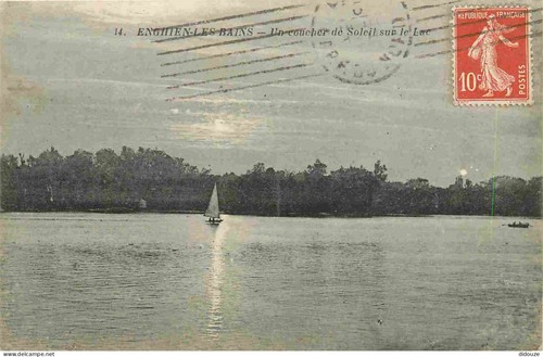 Carte postale enghien - carte,