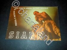 Advertising Radio Technical Brochure - 1940 SIARRE Radio