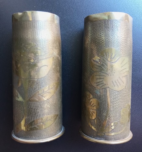 Vases douilles obus - vases,