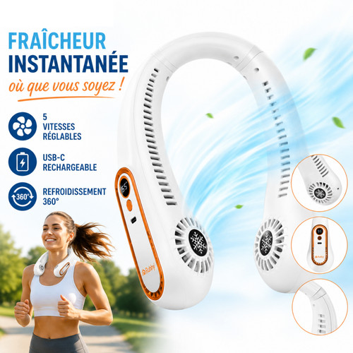 Ventilateur cou portable - ventilateur,