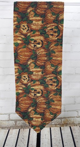 Halloween tapestry table - halloween,