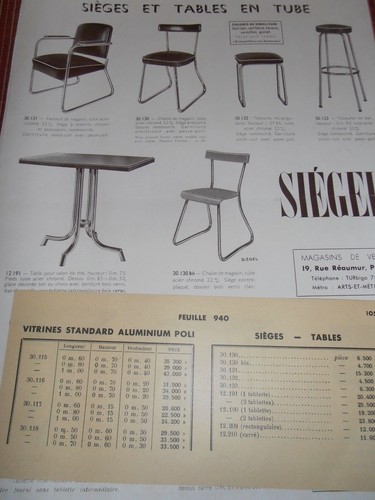 Catalogue dépliants siégel - -,