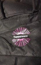 Tupperware Consultant  Award Demo Logo Kit Bag Large Duffle Black & Pink