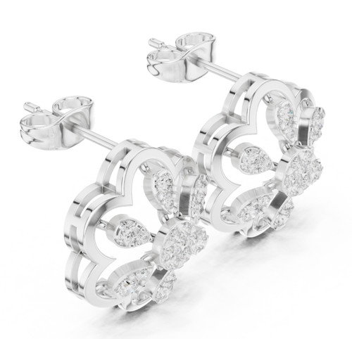 Boucles oreilles clous - boucles,