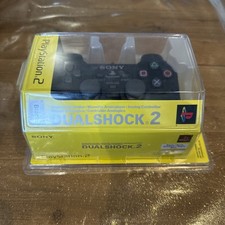 PS2 Manette Noir Sous Blister