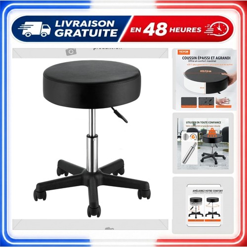 Vevor tabouret roulettes - vevor, à
