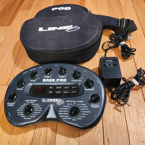 Line bass pod amp modeler - 6, &