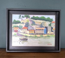 Signed Oil Painting Landscape Painting