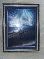 Petit tableau vintage bateau