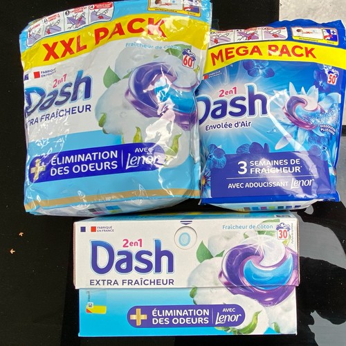 Dash capsules lessive 1 - capsules, 2